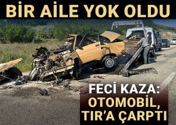 Bir aile yok oldu 