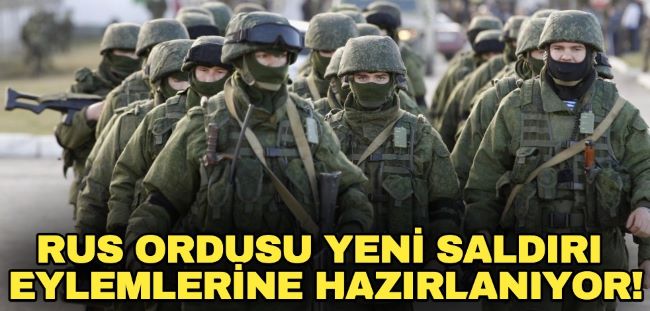 Rus ordusun da görülen hareketlilik.!