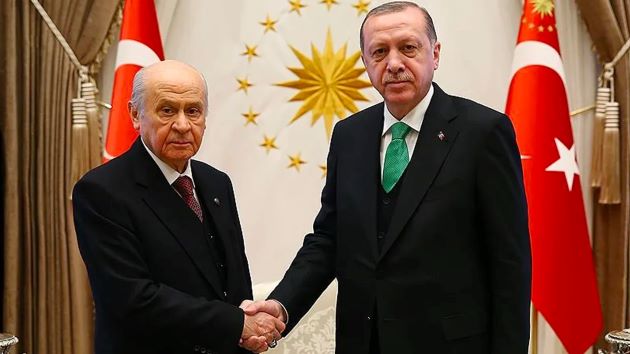 Erdoğan ve Bahçeli Ankara'da bir araya geldi
